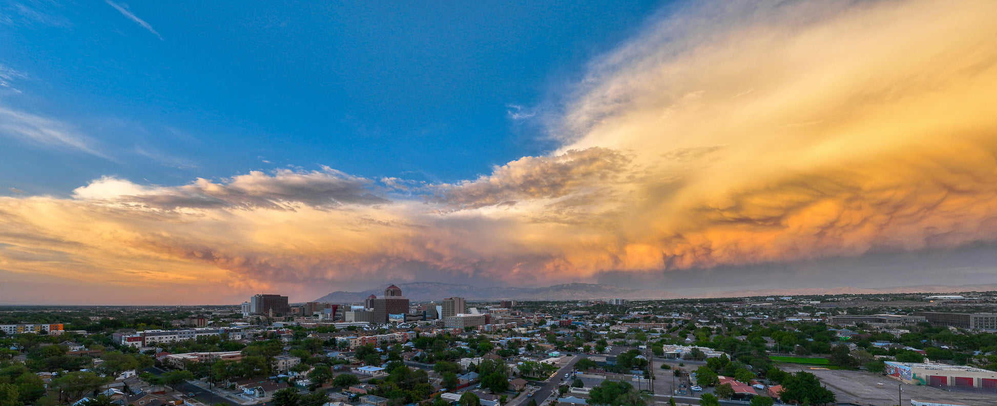 Albuquerque Downtown Drone Photography